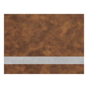 12 x 24 in. Rustic/Silver Leatherette Sheet - Premium Adhesive — catalog reference 2079
