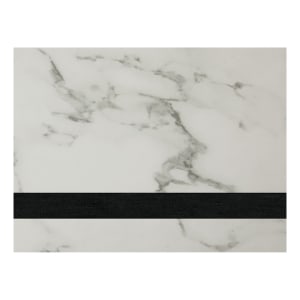 12 x 24 in. White Marble Leatherette Sheet - No Adhesive — catalog reference 1975