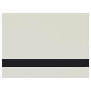 12 x 24 in. White/Black Leatherette Sheet - No Adhesive — catalog reference 1977
