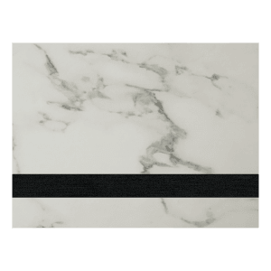 12 x 24 in. White Marble Leatherette Sheet - Premium Adhesive — catalog reference 2070