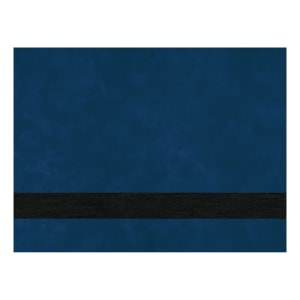 12 x 24 in. Blue/Black Leatherette Sheet - No Adhesive — catalog reference 1965