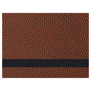 12 x 24 in. Football Leatherette Sheet - No Adhesive — catalog reference 1979