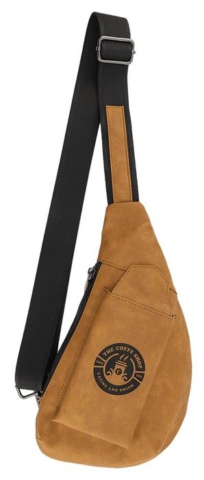 Crescent Bag - Leatherette, Collection, Light Brown — catalog reference 223
