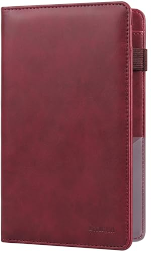 Server Book - Cow leather Bourgandy — catalog reference 2096