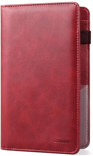 Server Book - Cow leather Vermilion — catalog reference 2099