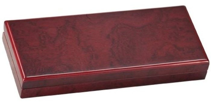 8.75 x 3.75 x 1.25 in. Rosewood-Finish Gift Box — catalog reference 979
