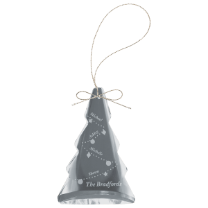 3" Crystal Tree Ornament — catalog reference 2227