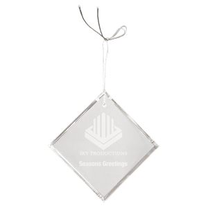 3" Crystal Diamond Ornament — catalog reference 2235