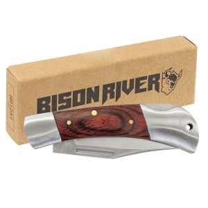 3 1/2 in. Wood Folding Knife — catalog reference 896