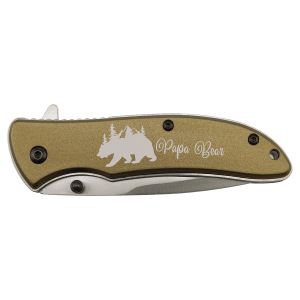 4 1/4 in. Flat Dark Earth Everyday Carry Knife — catalog reference 1758