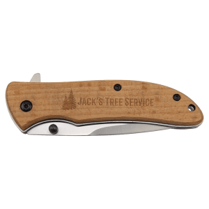4 1/4 in. Wood Everyday Carry Knife — catalog reference 1754