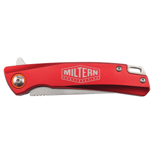 4 in. Red Everyday Carry Knife - Ball Bearing Opening — catalog reference 1761