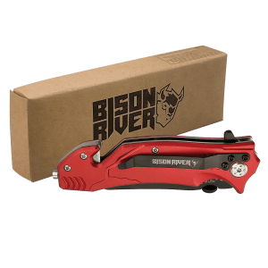 4 1/2 in. Red Rescue Knife — catalog reference 1747