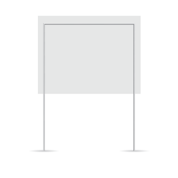 Steel Wire Sign Frames — catalog reference 1242