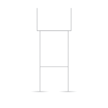 Corrugated Sign Frames — catalog reference 1243