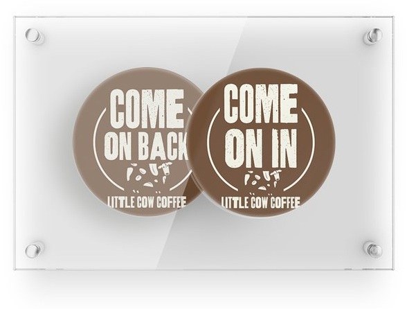 Double-Sided Window Decals — catalog reference 1188