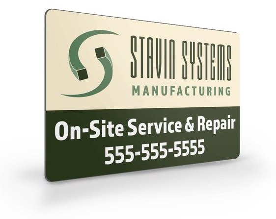 Magnetic Signs — catalog reference 1215