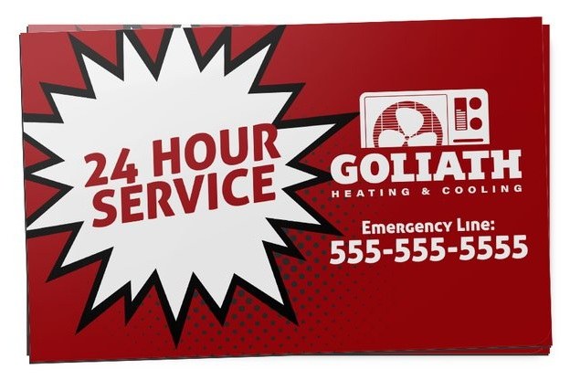 Kwik-Ship Business Card Magnets — catalog reference 1284