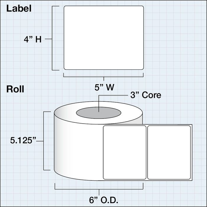 5" x 4" Premium Gloss Paper — catalog reference 1157