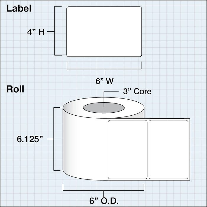 6" x 4" Premium Gloss Paper — catalog reference 1159