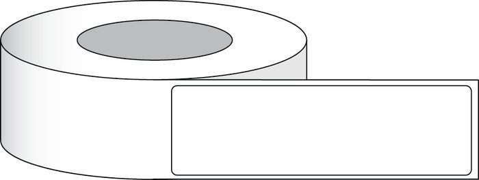 2" x 5" Extreme Matte BOPP — catalog reference 1118