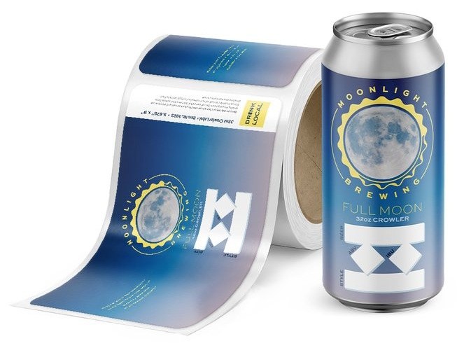 Crowler & Can Labels — catalog reference 1174