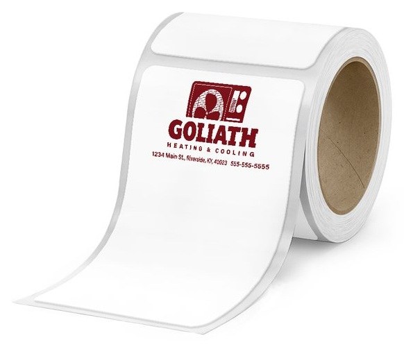 Thermal Transfer & Direct Thermal Labels — catalog reference 1176