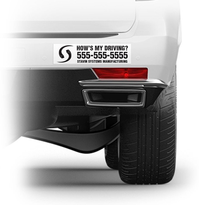 Kwik-Ship Bumper Stickers — catalog reference 1207