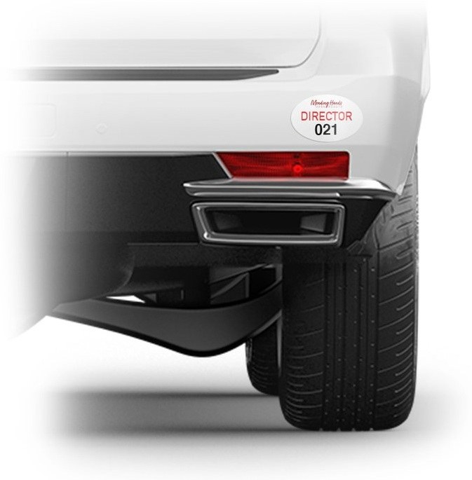 Bumper Parking Permits — catalog reference 1254
