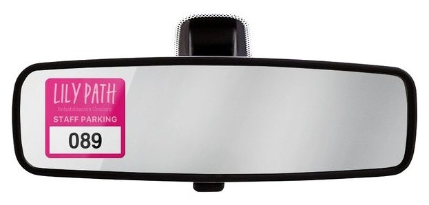 Rearview Mirror Parking Permits — catalog reference 1255