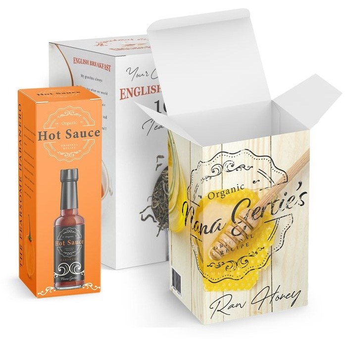 Rectangle Boxes — catalog reference 1258