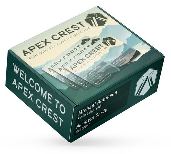 Business Card Boxes — catalog reference 1263