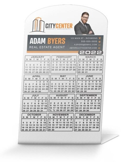 Plastic Calendars — catalog reference 1281