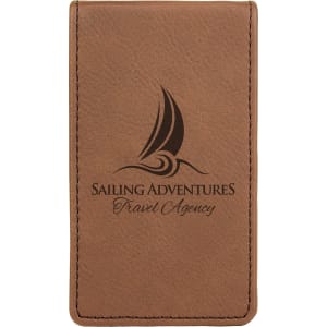 Dark Brown Leatherette Manicure Gift Set - 7 Pieces — catalog reference 1729