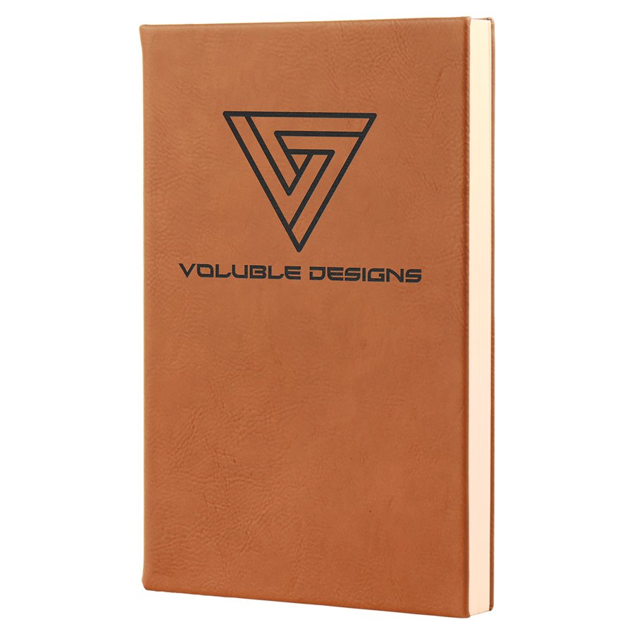 Rawhide Small Leatherette Lined Journals — Ref 2418