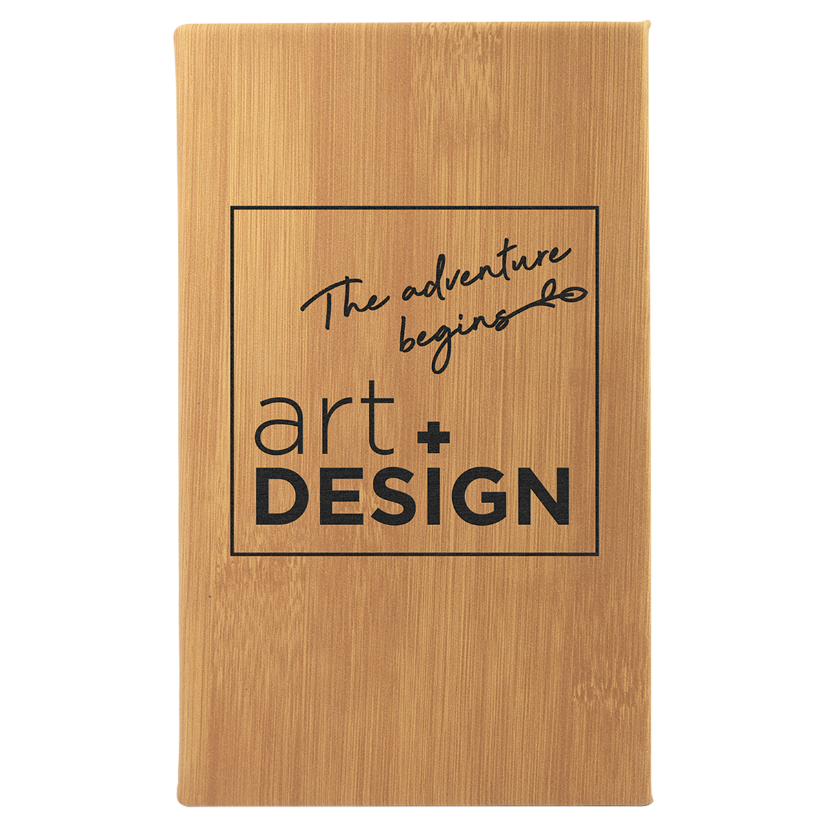 Bamboo Small Leatherette Sketchbooks — Ref 2376