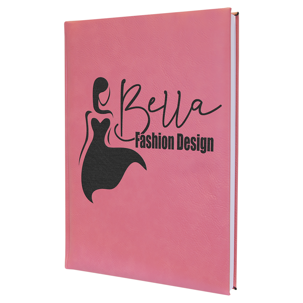 Pink Large Leatherette Sketchbooks — Ref 2404