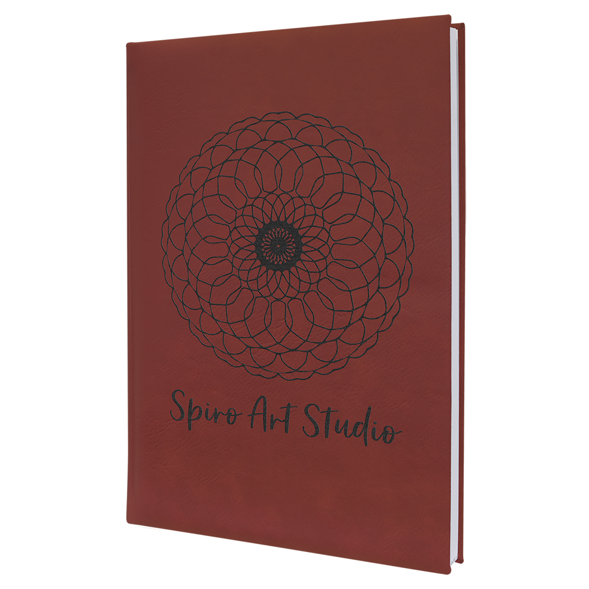Rose Large Leatherette Sketchbooks — Ref 2403