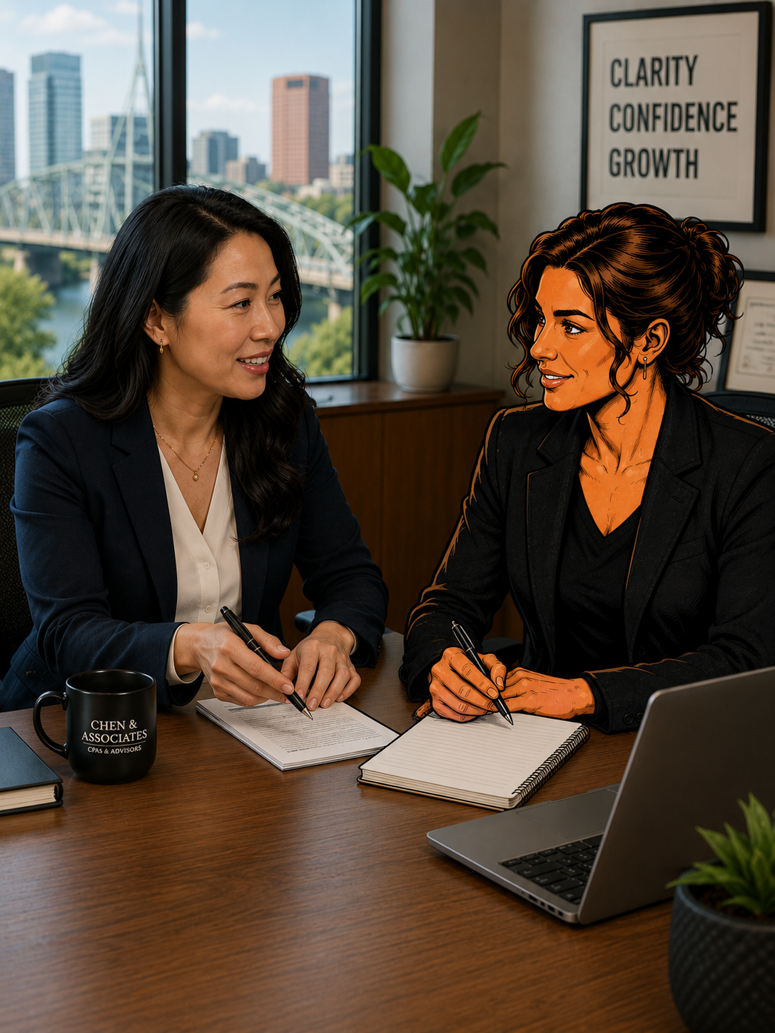 Illustration for the customer story
