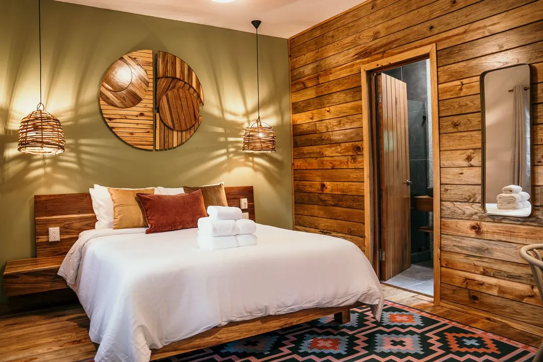 Beachfront bungalow at Palmar Beach Lodge