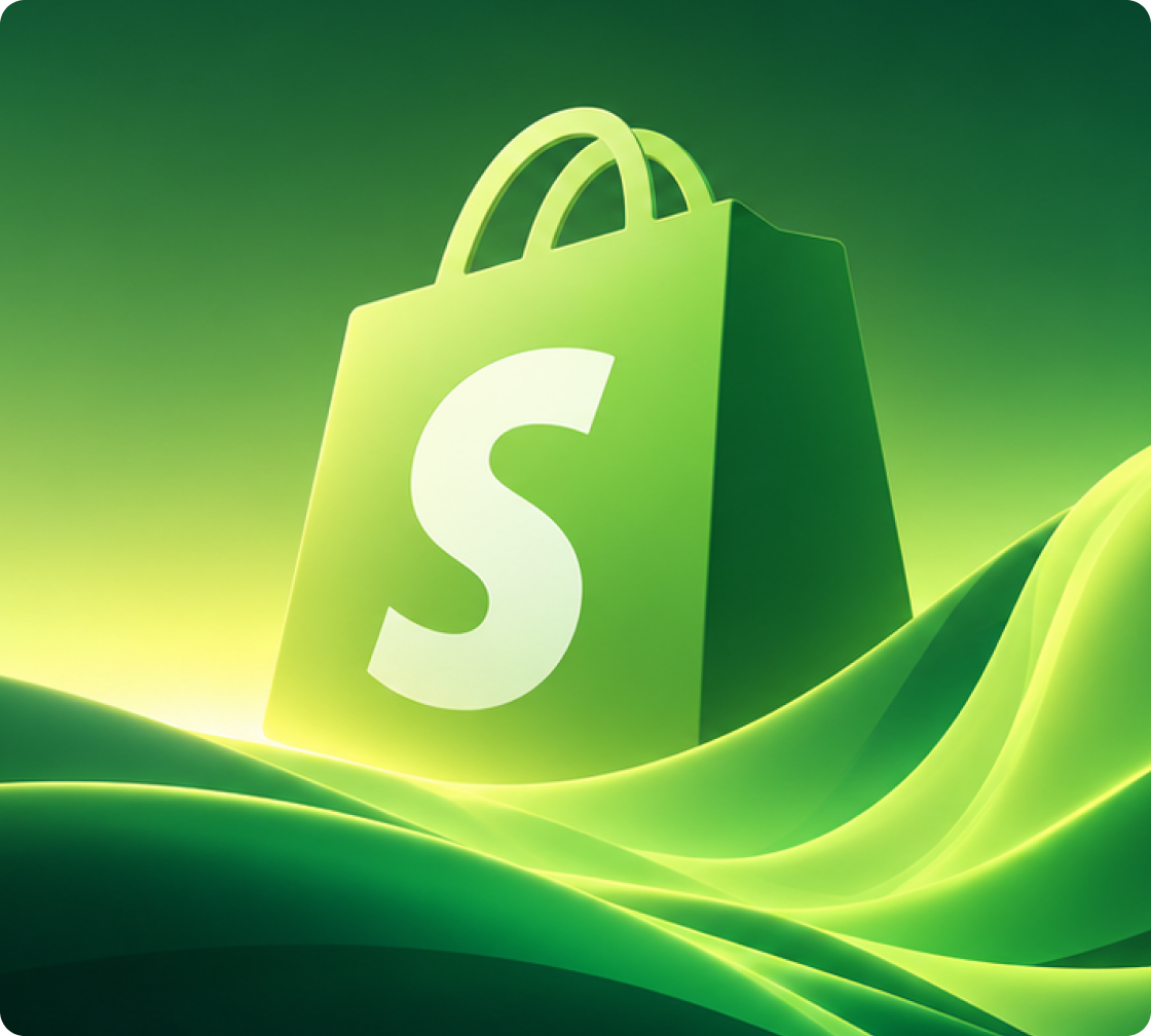Shopify store homepage and product page designed by SkyDesigner
