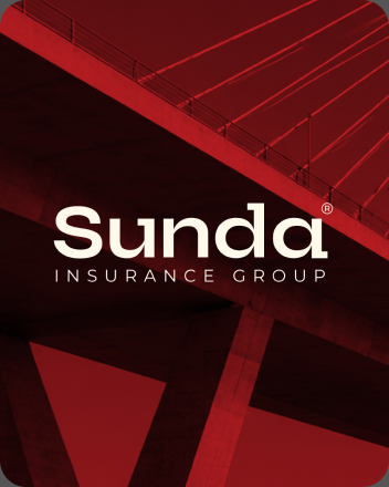 Sunda Insurance Group logo after redesign, modern wordmark