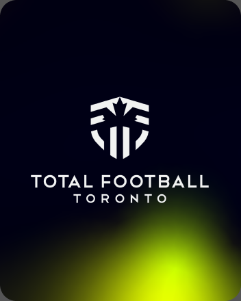 Total Football Toronto logo after redesign, modern crest