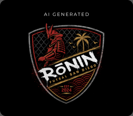 Blurry logo before vectorization