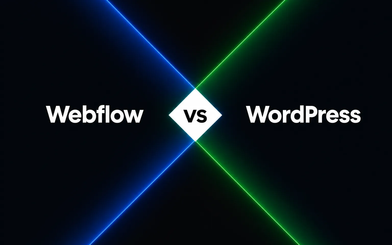 Webflow vs WordPress comparison