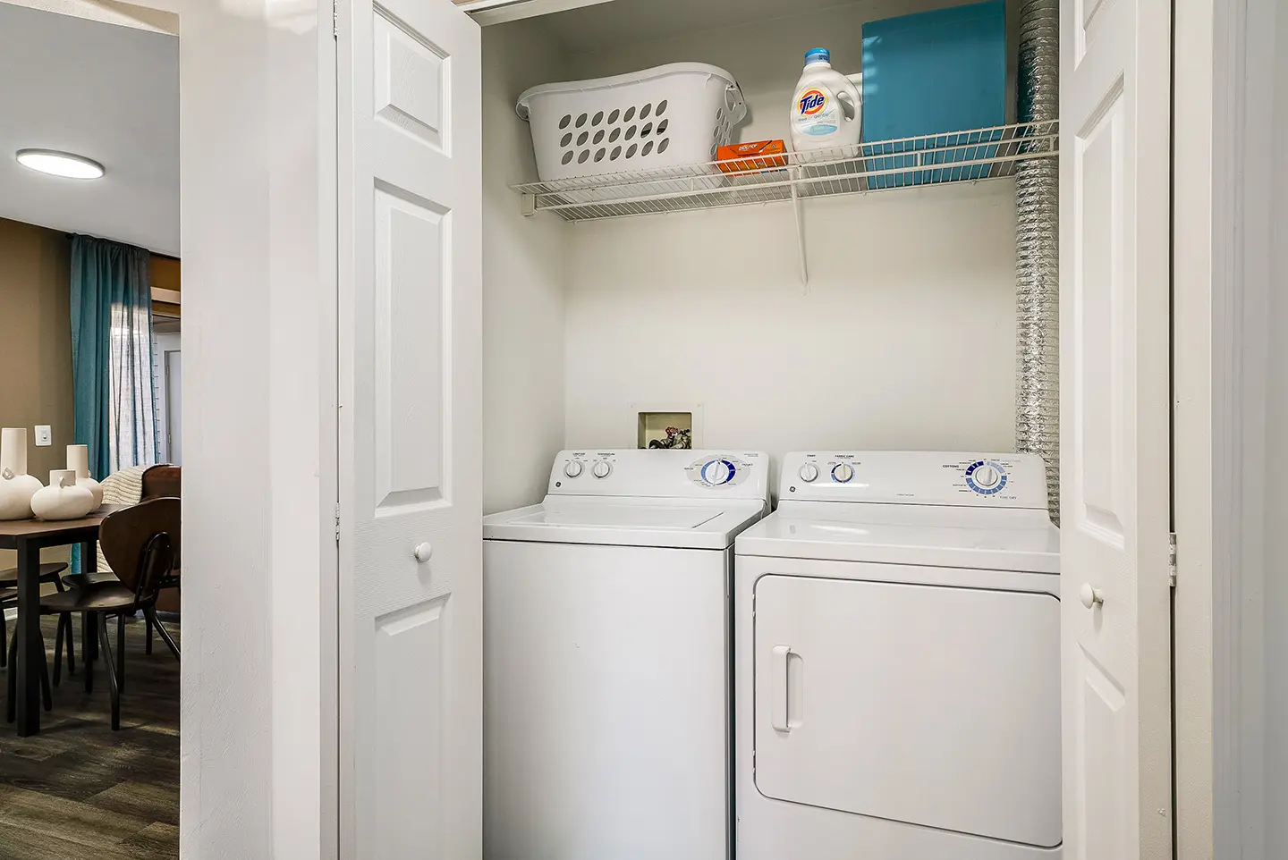 In-unit washer and dryer