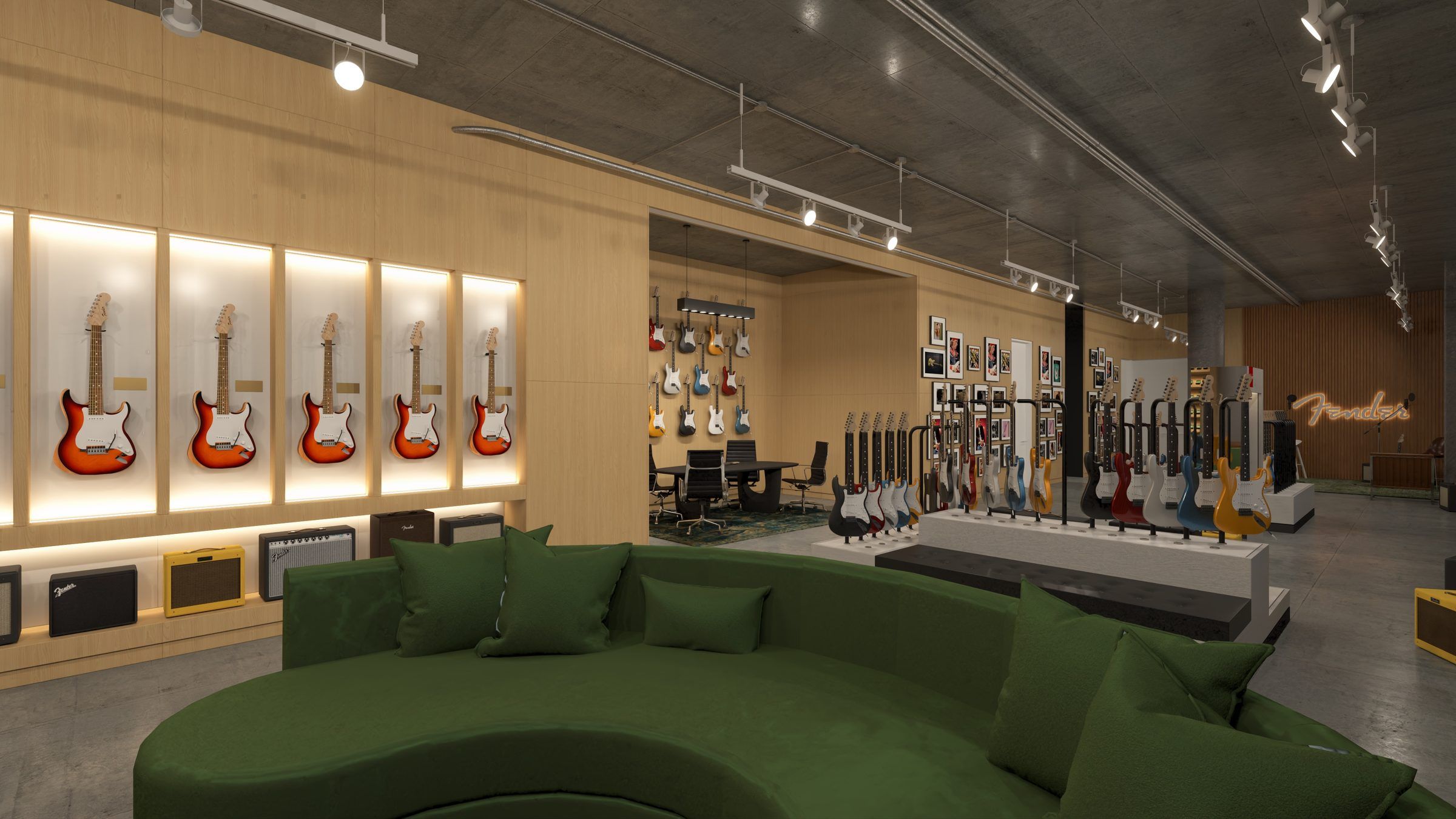 Fender Corporate Office Showroom