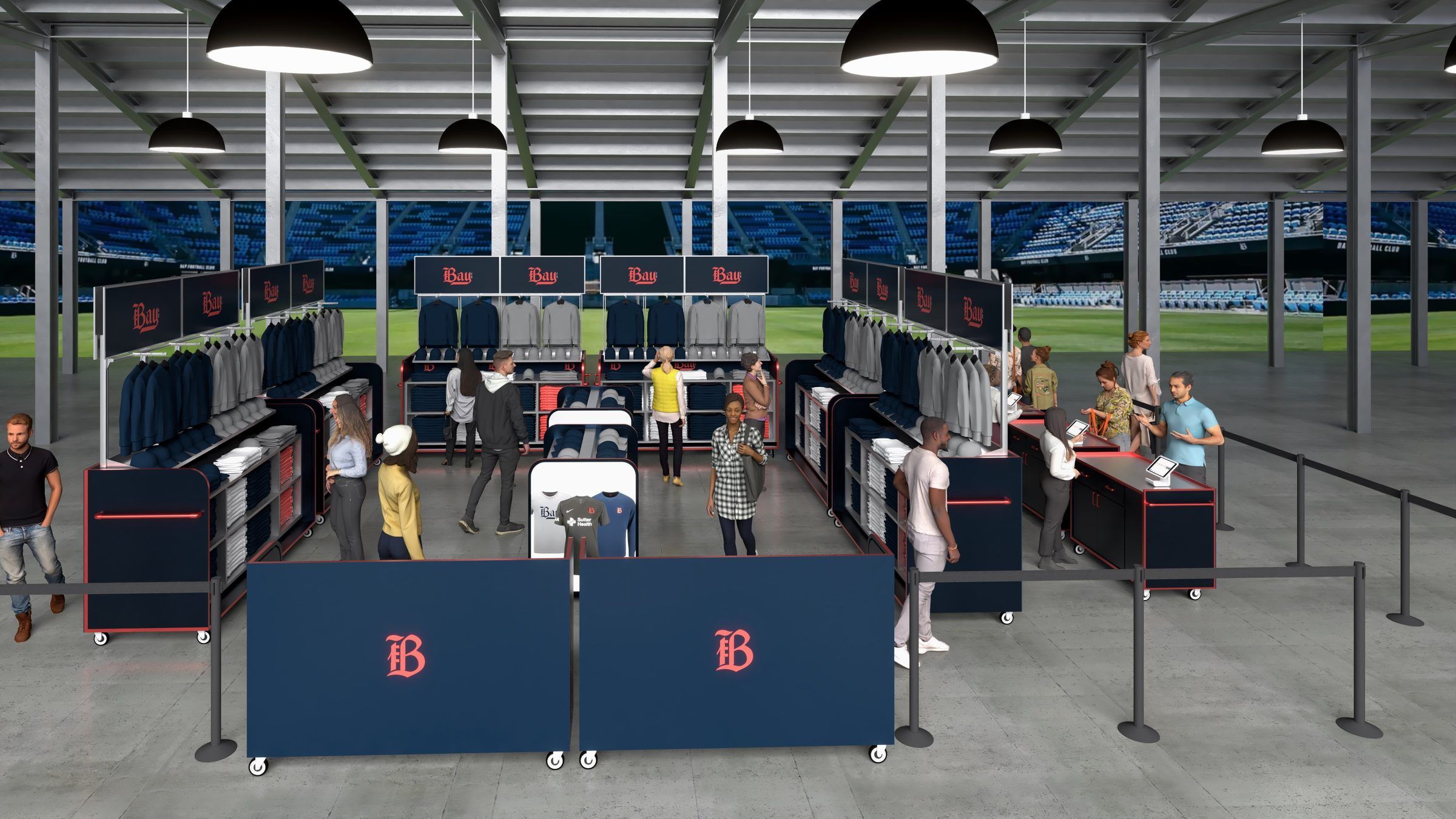 Bay FC Outdoor Fixtures
