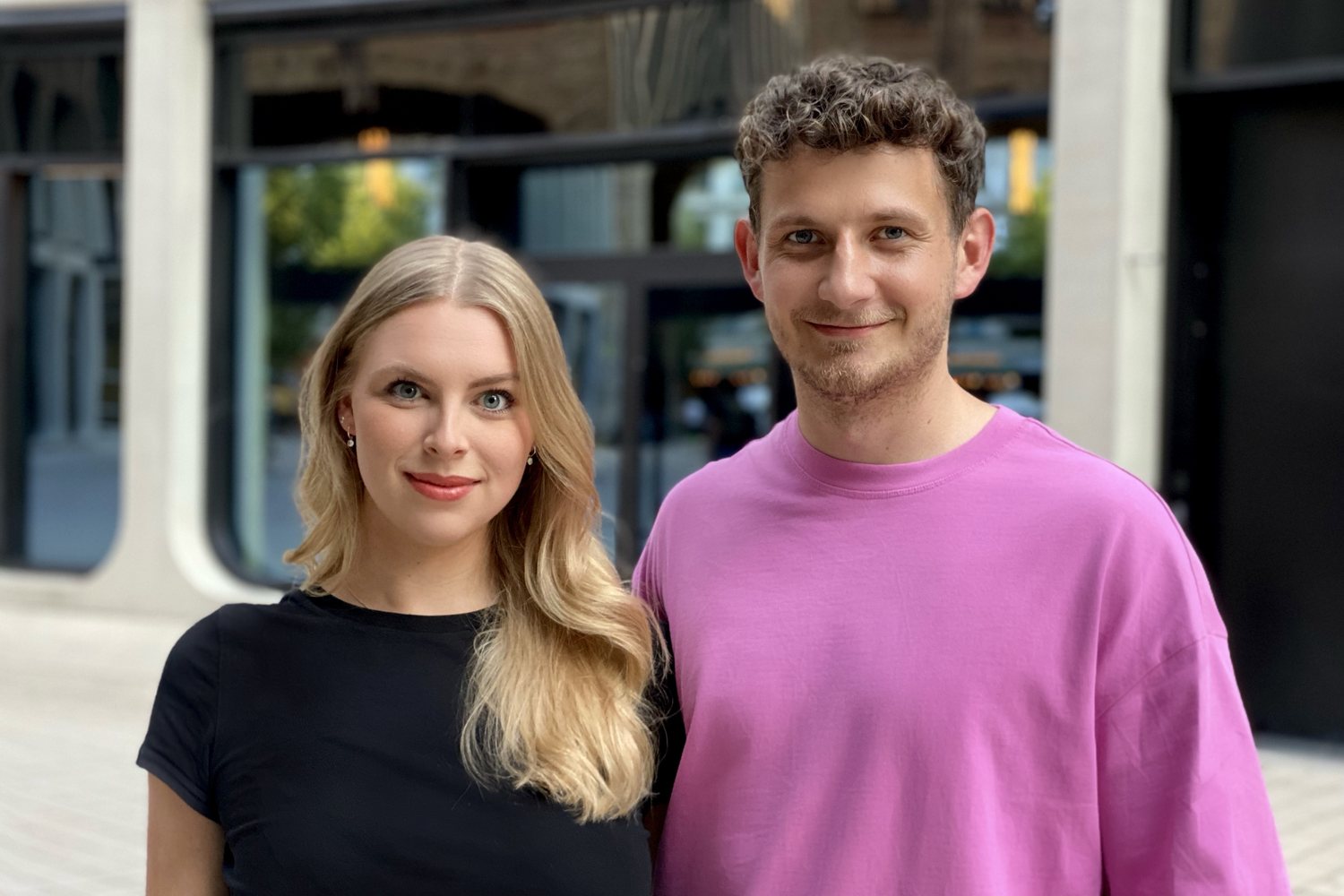 Julia Komkowski and Fabian Scheib, founders of Kini