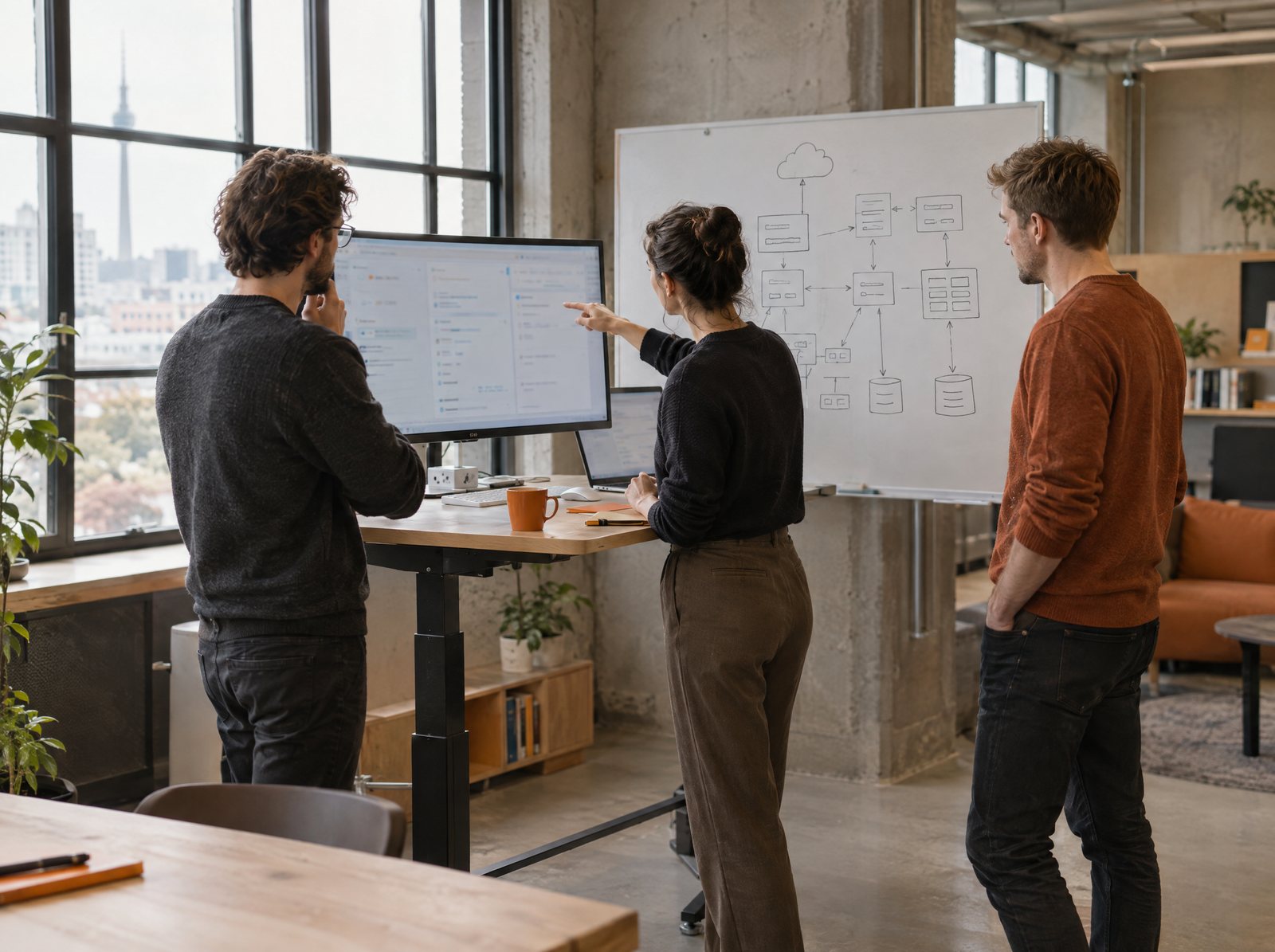 Product and engineering team of an ATS provider reviewing an integration plan